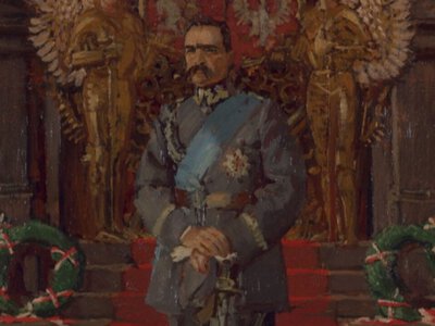 Zaginął na ponad 80 lat. Odnaleziono portret Józefa Piłsudskiego