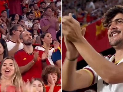 Wszyscy na stadionie wstali. Bezwzględny szacunek