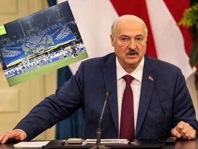 “Twój dzień nadejdzie”. Kibice uderzyli w Łukaszenkę, jeszcze ten baner