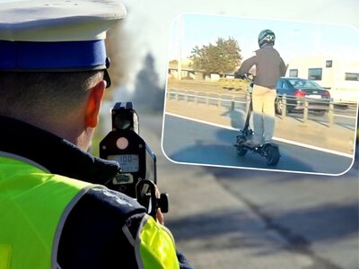 Nagranie hulajnogi z Warszawy robi furorę. Policja już szuka kierowcy