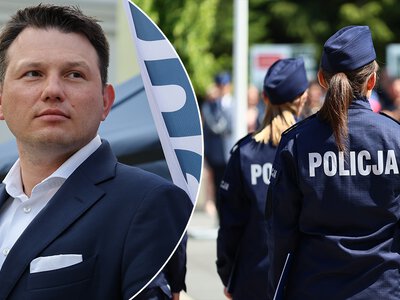 Nagranie Mentzena wywołało burzę. „Chłopie, policjantki nie widziałeś?”
