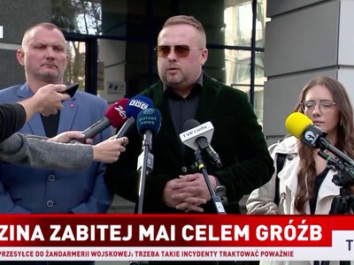 Groźby wobec rodziny zamordowanej Mai. „Nie wiem, co mnie czeka za rogiem”