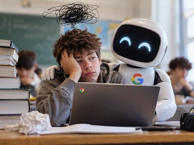 Google wpuścił Gemini do szkół. Nawet uczniowie mówią, że przesadził