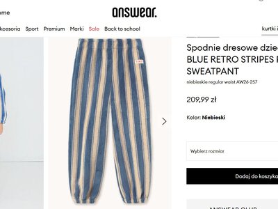 Dzieci w pasiakach? Internet zapłonął z oburzenia. Firma się tłumaczy