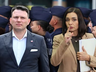 Jak zwykły cham. Była policjantka z ripostą w stronę Mentzena