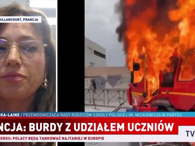 Protesty uczniów we Francji