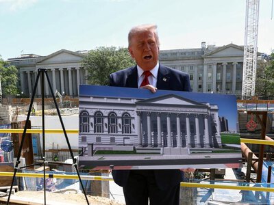 Zburzyć Gabinet Owalny? Trump kontynuuje przebudowę Białego Domu