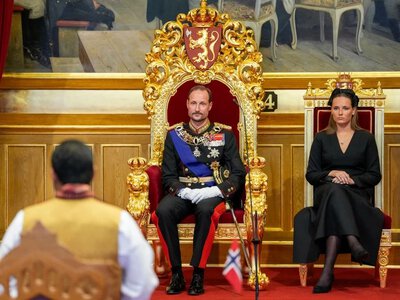 Pierwsza mowa tronowa Haakona VIII. Król wspomniał o Polsce