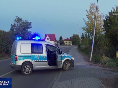 Motocyklista potrącił policjanta. W ucieczce pomogła mu bliska osoba