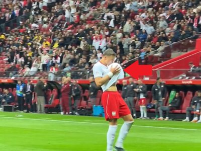 Strzelił gola i wykonał wymowną cieszynkę. Kadrowicz zostanie ojcem?