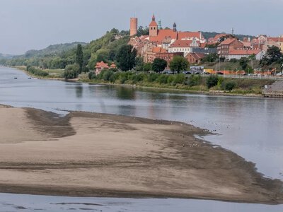 Motoparalotniarz wpadł do Wisły. Tragedia w Grudziądzu