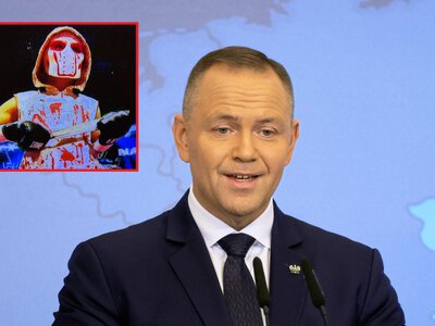 Skandal na gali boksu z Nawrockim na trybunach. Wychodzi w konwencji mordercy