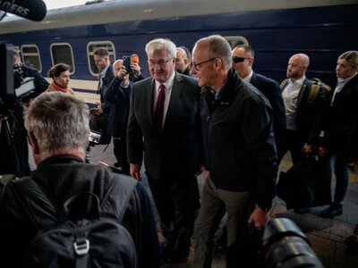 Kanclerz Niemiec przybył z niezapowiedzianą wizytą do Kijowa