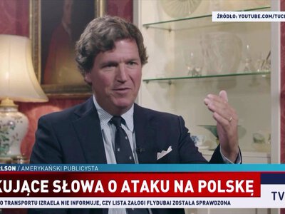 Tucker Carlson broni ataku Adolfa Hitlera na Polskę