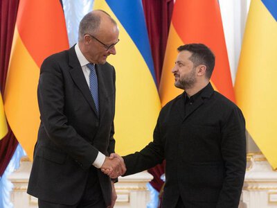 „Panie Merz, dziękuję!”. Prasa zachwycona postawą kanclerza po ryzykownej wizycie w Kijowie