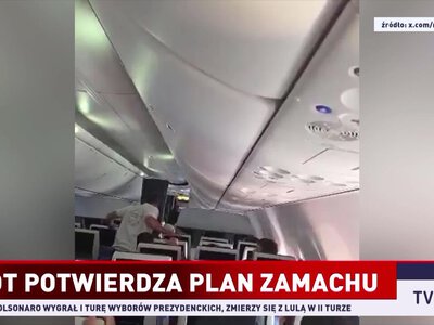 Pilot dźgnął nożem kapitana samolotu