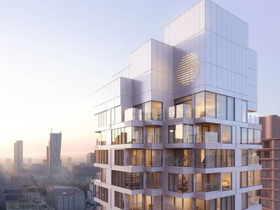 Motion Tower – jedyny wieżowiec w Polsce z wyłącznie narożnymi apartamentami i tarasami na każdym piętrze