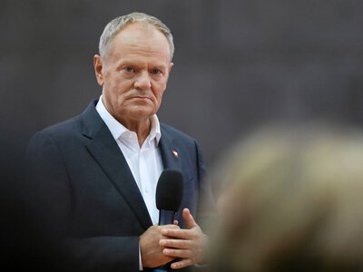 Szef MON spotkał się z Trumpem. Tusk: To zbyt ciekawa rozmowa, żeby o niej publicznie mówić