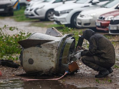 Rosyjski pocisk uderzył w autobus przy granicy z Mołdawią. Ranny funkcjonariusz