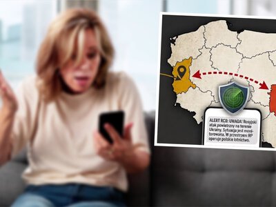 Wpadka z alertem RCB. SMS o ataku wysłany do złego województwa
