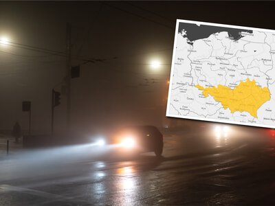 W nocy zrobi się niebezpiecznie i pojawi się mróz. IMGW wydał ostrzeżenia dla 8 województw