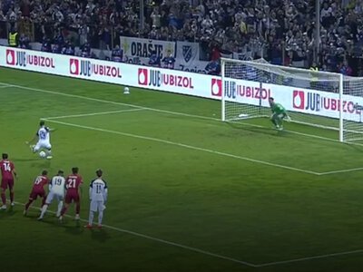 Bośnia czekała 84 minuty. Pierwszy celny strzał, Bułka musiał skapitulować