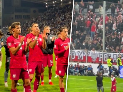 Polacy po meczu podeszli do kibiców. To od nich usłyszeli