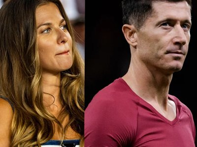 Lewandowski wrócił wcześniej do domu. Zaskoczona żona wpadła w popłoch