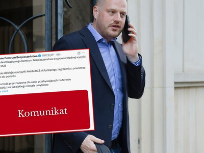Kuriozalna pomyłka z alertem. Poseł przeprowadził kontrolę w siedzibie RCB, zaskakujące słowa
