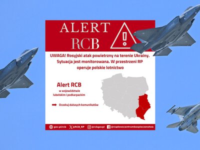 Kolejny atak Rosji na Ukrainę. RCB rozesłało alert