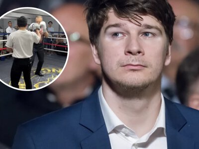 Nawrocki na treningu z Pacquaio. Syn prezydenta zabrał głos. Szokujące