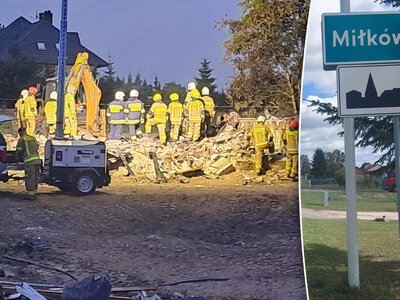 Dom zniknął z powierzchni ziemi. Policja podejrzewa celowe działanie byłego męża