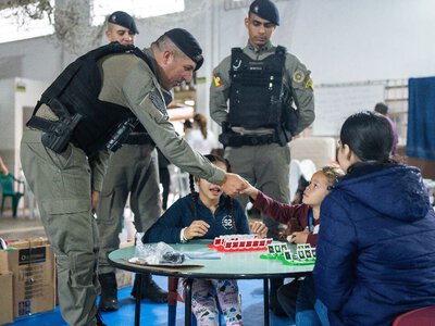 Brazylijska policja zastrzeliła mężczyznę. Groził dzieciom nożem w żłobku