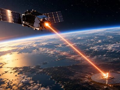 Prąd spadnie z kosmosu laserem. Pierwszy satelita już jest na orbicie