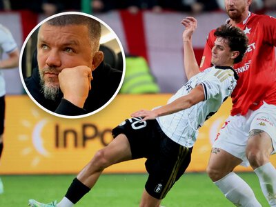 Zagotował się po meczu Legii. Polecam lekarza