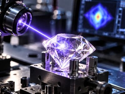 Laser zmienił wnętrze diamentu. Ważnych struktur nie ruszył