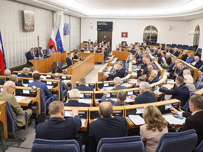 Traktat, asystencja i blokowanie treści w sieci. Senat rozpoczyna obrady
