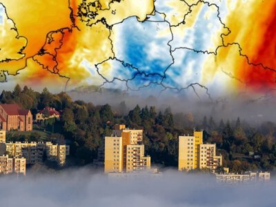 Ślisko na mostach i wiaduktach, potem niewiele lepiej. Mocno jesienny dzień