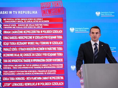 Szłapka nie dopuścił do głosu TV Republika. Możecie przeprosić i wyjść