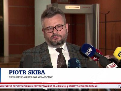 Mężczyzna przesłuchany