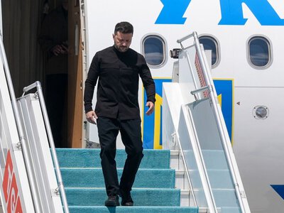 Zełenski zmienia Kiszyniów na Jasionkę. Wrócił do lotów z Polski