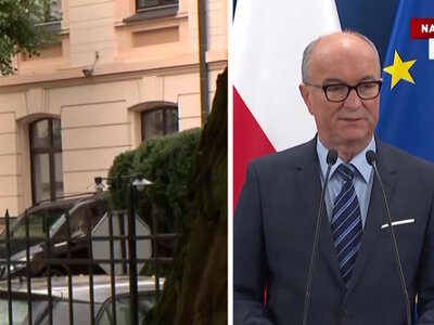 Konferencja prasowa marszałka Sejmu Włodzimierza Czarzastego