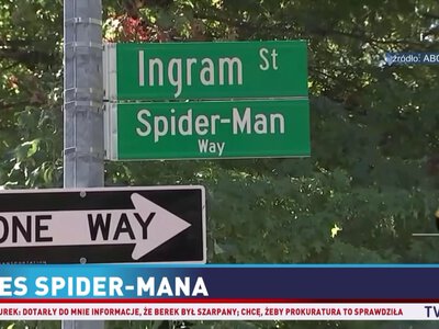 Spider-Man ma swój adres i skrzyżowanie