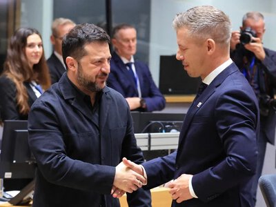 Magyar spotkał się z Zełenskim. Premier Węgier zapowiada zwrot w relacjach