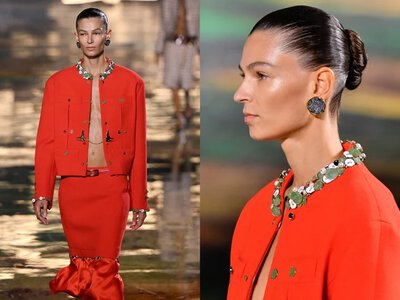 Polska modelka wśród gwiazd na pokazie Chanel. Jej historia może zaskoczyć