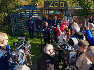 Zwrot akcji w zoo w Łącznej. Pracownicy wrócili do zajęć