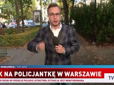 Nowe fakty ws. ataku na policjantkę. Rozbiła głową szybę
