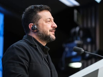 Padło pytanie o Trumpa. Wymowna reakcja Zełenskiego