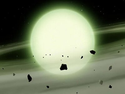 Przełomowe odkrycie astronomów. Znaleźli zieloną gwiazdę