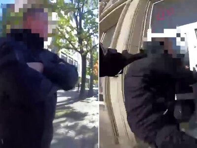 Kulisy zatrzymania przed Trybunałem. Jest nagranie policji